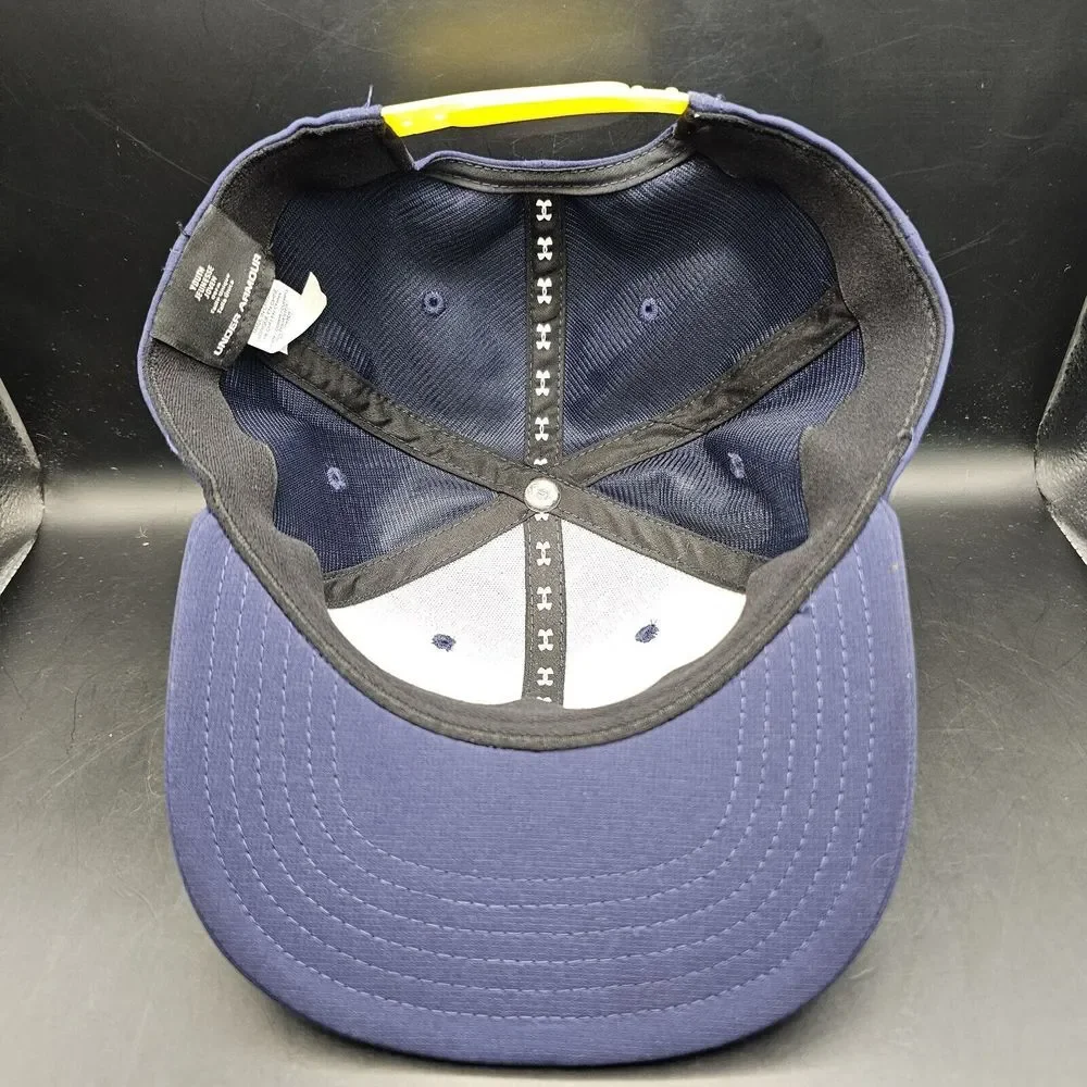 Under Armour SC Stephen Curry SnapBack Hat‎ Cap Youth Size Blue and Yellow